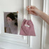 1pcs Solid Color Drawstring Cosmetic Bag Travel Cosmetic Lipstick Candy Organizer Pouch Christmas Gift Packaging Bag Storage Bag